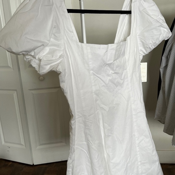 White Mini Dress - Mumu - Picture 2 of 6